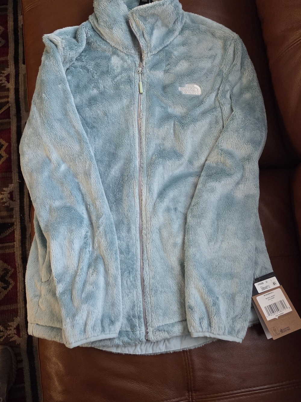 The North Face Women's Osito Blue Frost Fleece Jacket